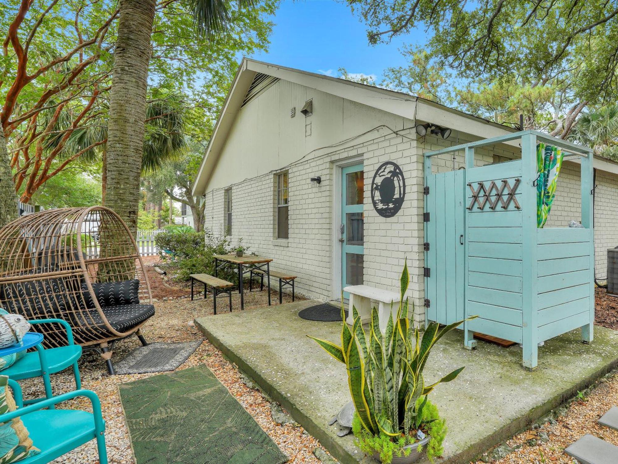 Salt Palms Cottage Tybee Island Extérieur photo