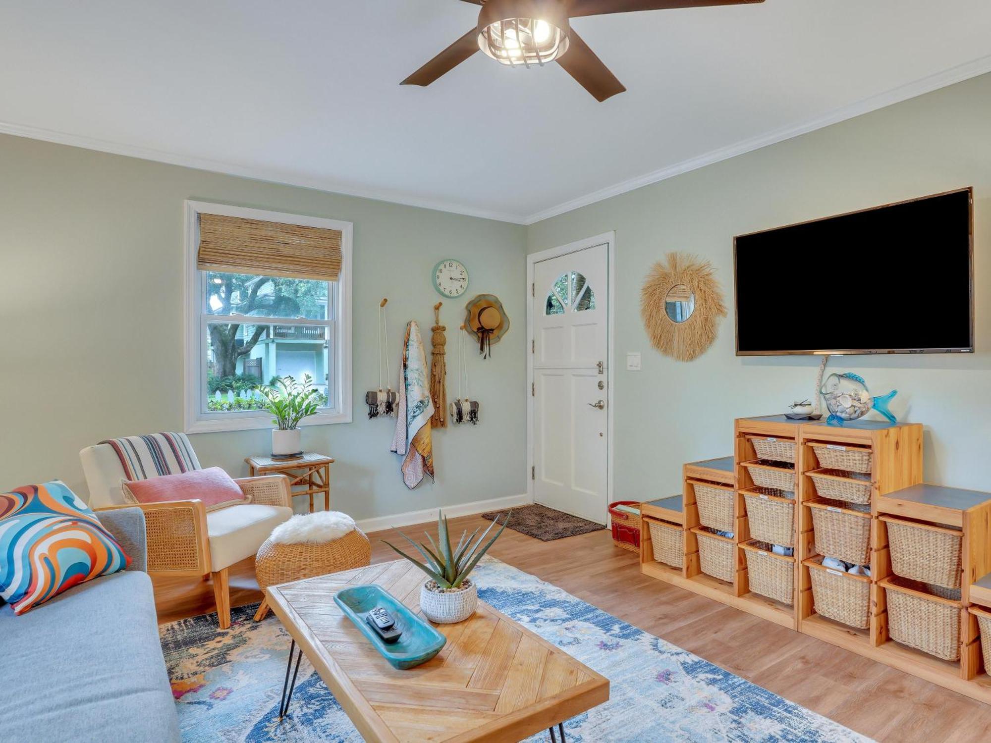 Salt Palms Cottage Tybee Island Extérieur photo