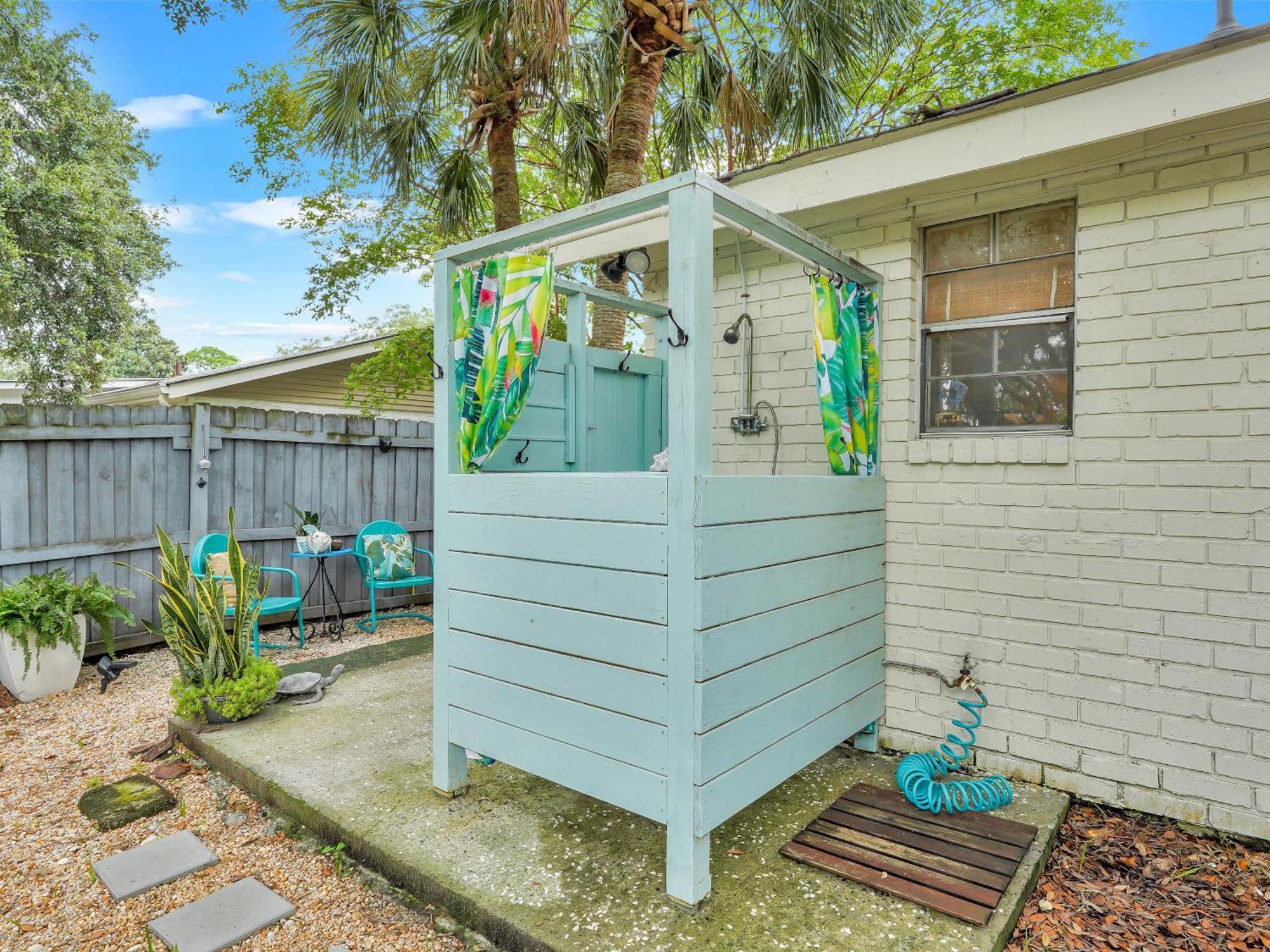 Salt Palms Cottage Tybee Island Extérieur photo