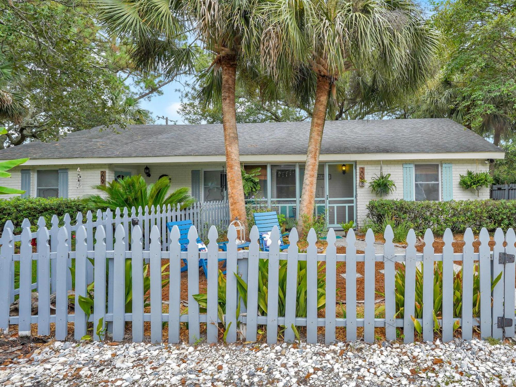 Salt Palms Cottage Tybee Island Extérieur photo